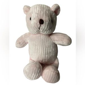Mon Lapin Light Pink Teddy‎ Bear 12" Plush Stuffed Animal Baby Lovey Toy.